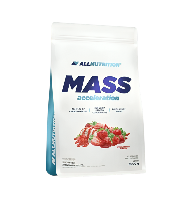 Allnutrition Mass Acceleration Strawberry 3000g