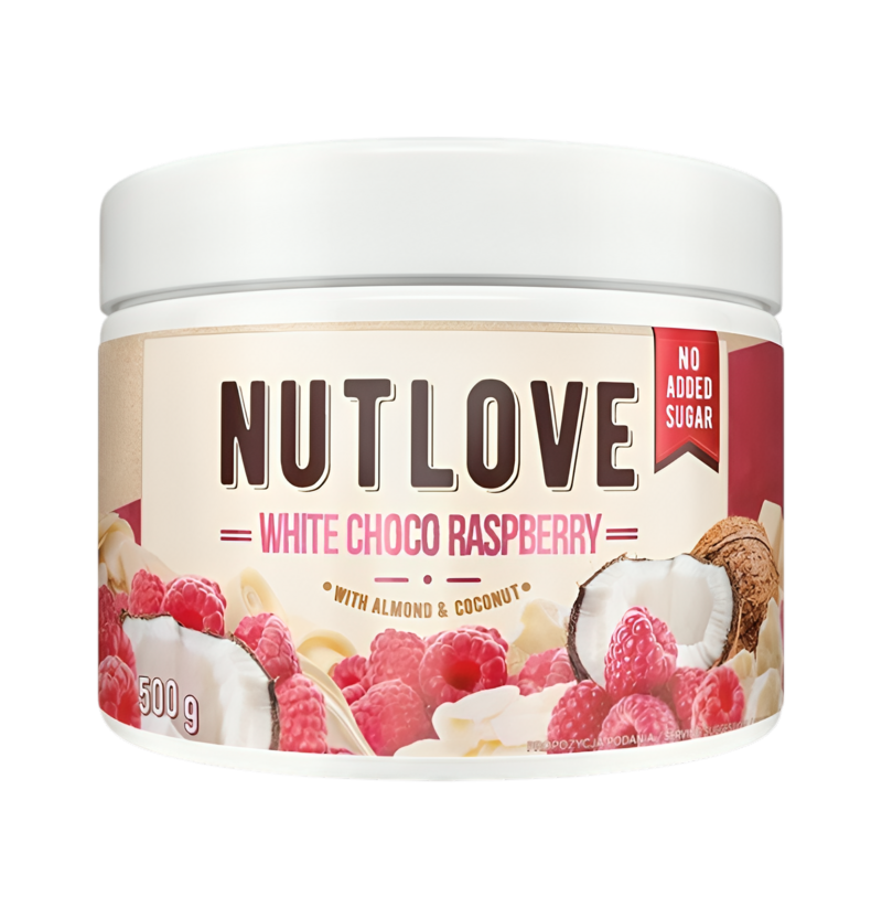 Allnutrition Nutlove White Choco Raspberry 500g