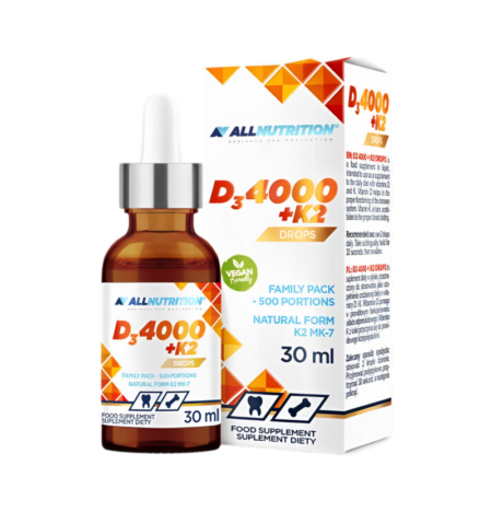 Allnutrition Vit D3 4000 + K2 30ml Droppar
