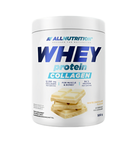 Allnutrition Whey Protein Collagen White Chocolate 500g
