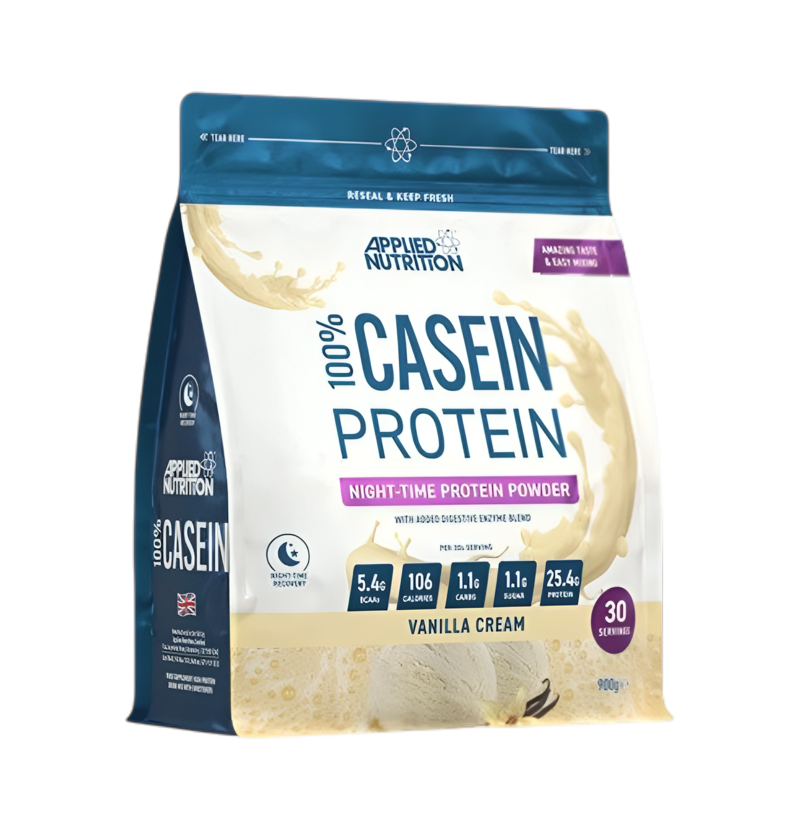 Applied Nutrition 100% Casein Protein Vanilla Cream 900g