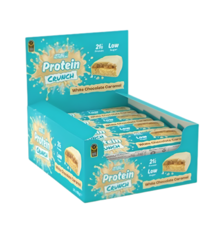 Applied Nutrition Applied Protein Crunch Bar White Chocolate Caramel 12 x 62g