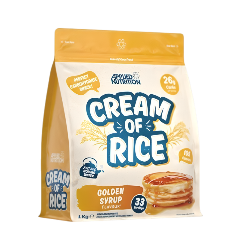 Applied Nutrition Cream of Rice Golden Syrup 1000g