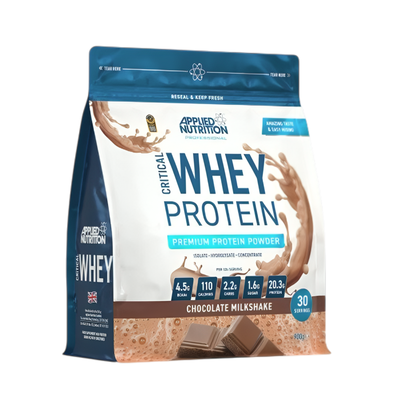 Applied Nutrition Critical Whey Chocolate Milkshake 900g