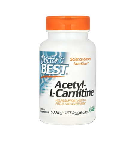 Doctor's Best Acetyl L-Carnitine 500mg 120 Vegetariska kapslar