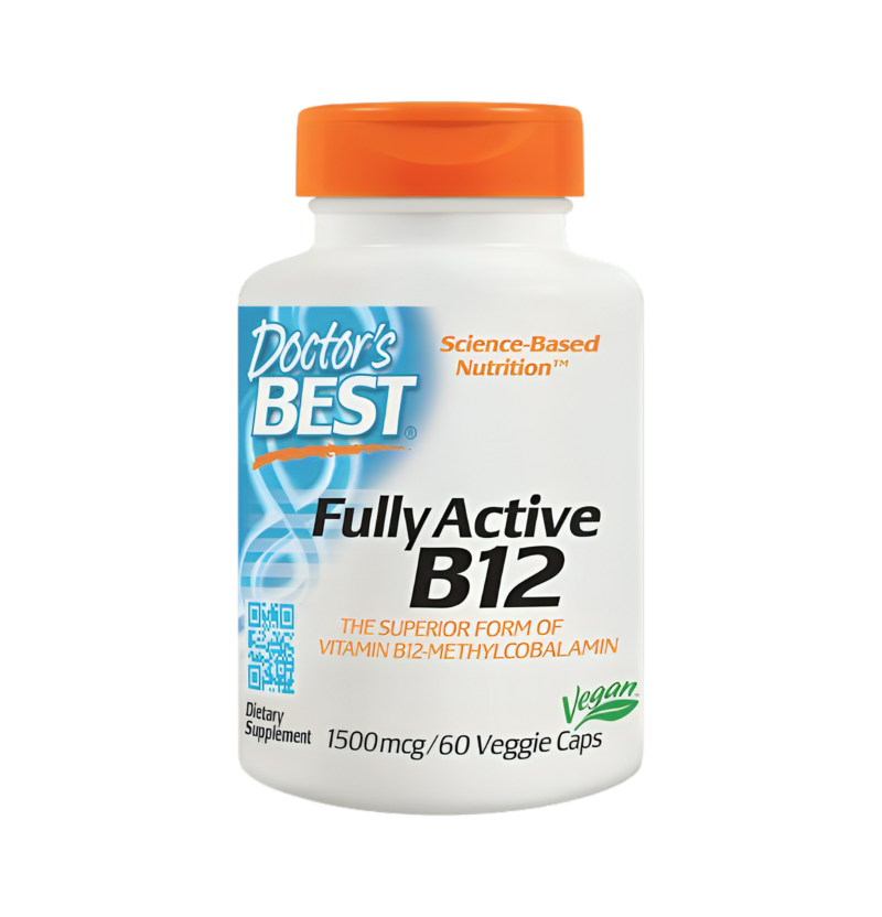 Doctor's Best Fully Active B12 1500µg 60 Kapslar