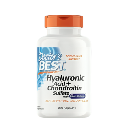Doctor's Best Hyaluronic Acid + Chondroitin Sulfate with BioCell Collagen 180 Kapslar