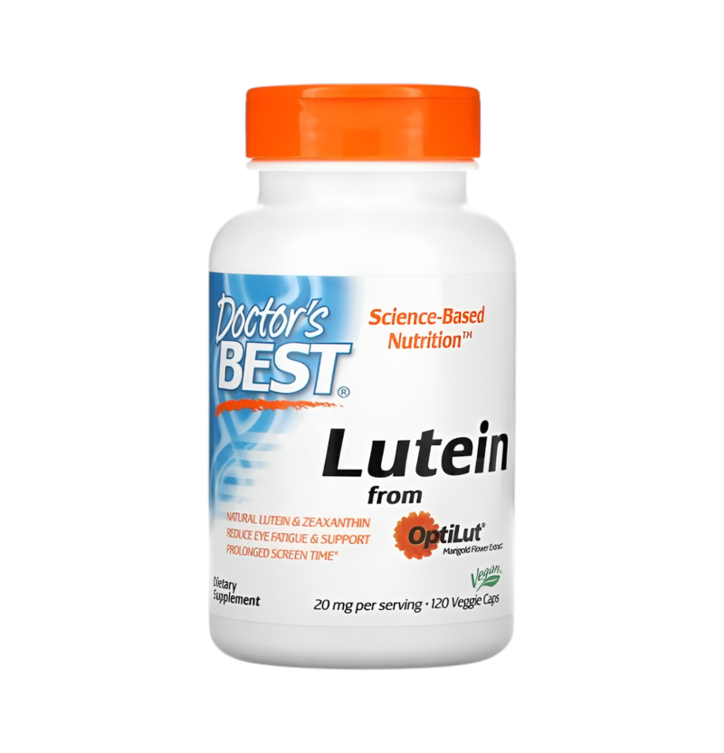 Doctor's Best Lutein from OptiLut 10mg 120 Kapslar