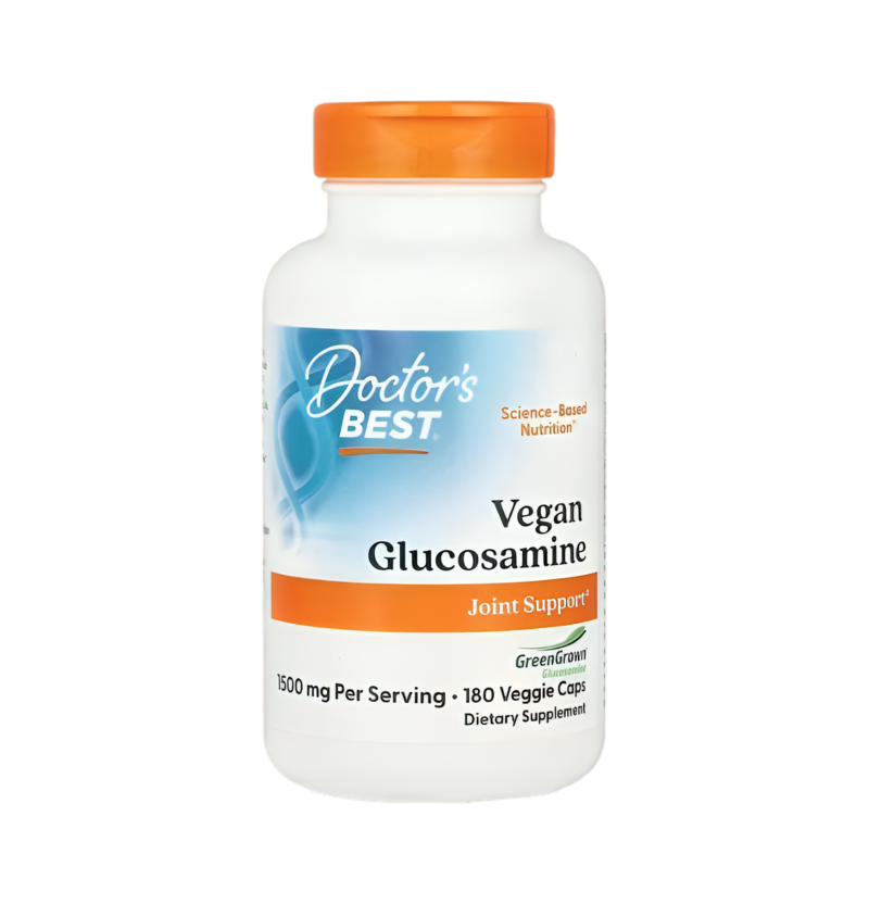Doctor's Best Vegan Glucosamine with GreenGrown 1500mg 180 Kapslar