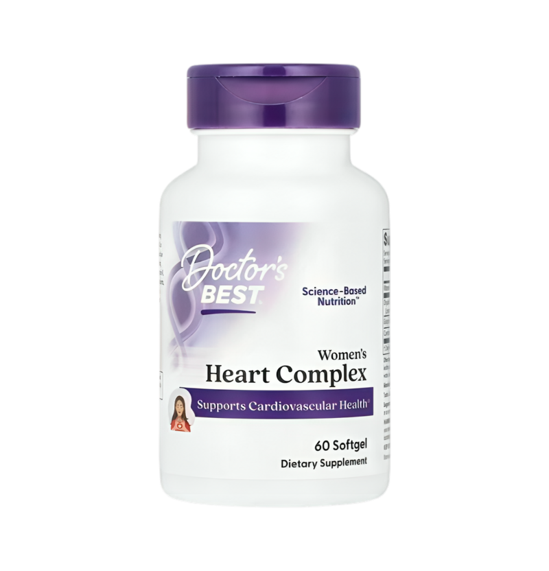 Doctor's Best Women's Heart Complex 60 Mjukgelékapslar