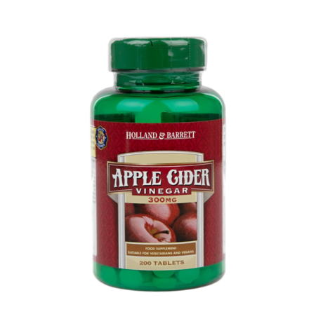 Holland & Barrett Apple Cider Vinegar 300mg 200 Tabletter