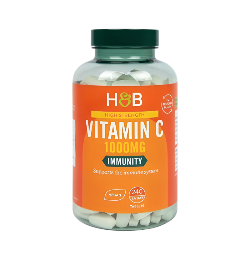 Holland & Barrett High Strength Vitamin C 1000mg 240 Tabletter
