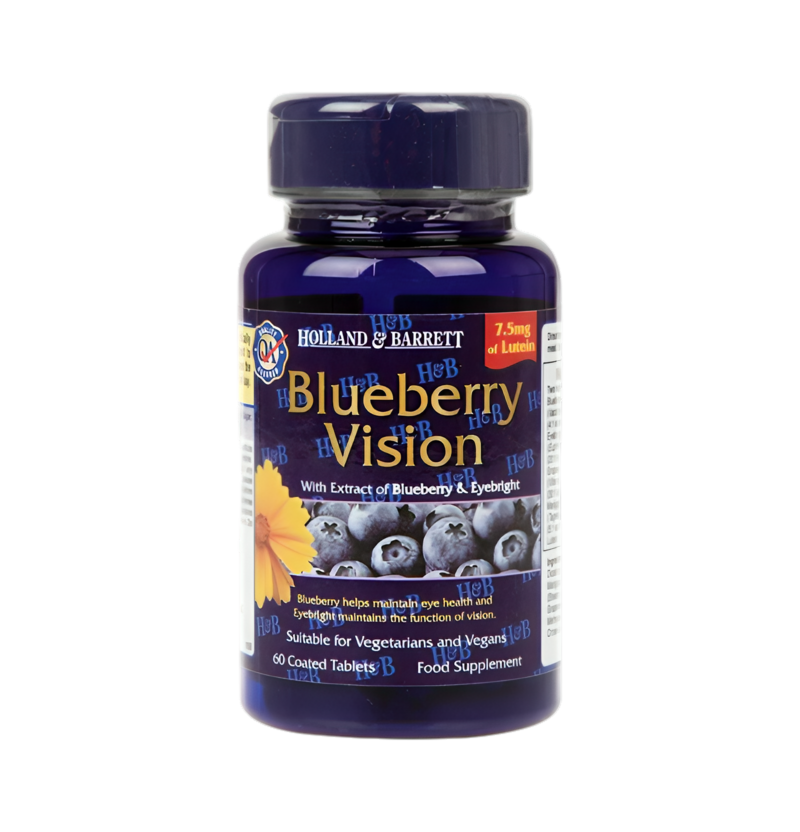 Holland & Barrett Blueberry Vision 60 Tabletter