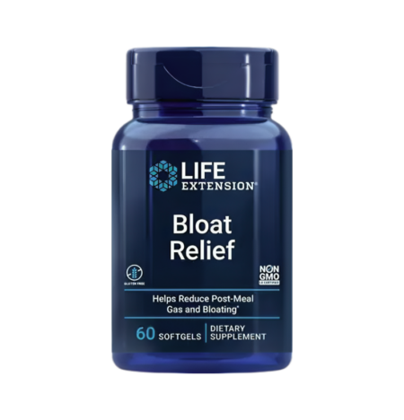 Life Extension Bloat Relief 60 Mjukgelkapslar