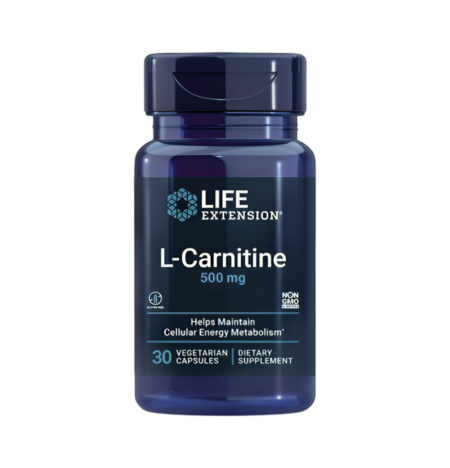 Life Extension L-Carnitine 500mg 30 Vegetariska kapslar