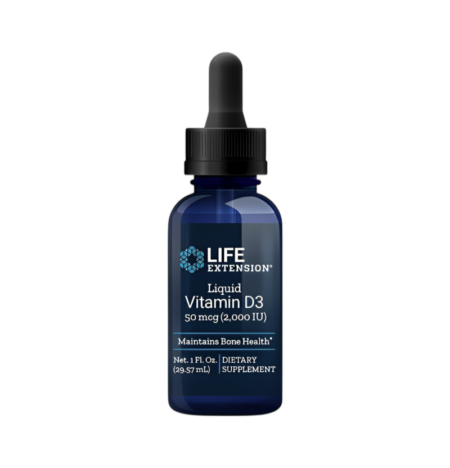 Life Extension Liquid Vitamin D3 50mcg 29ml
