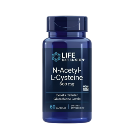 Life Extension N-Acetyl-L-Cysteine 600mg 60 Kapslar