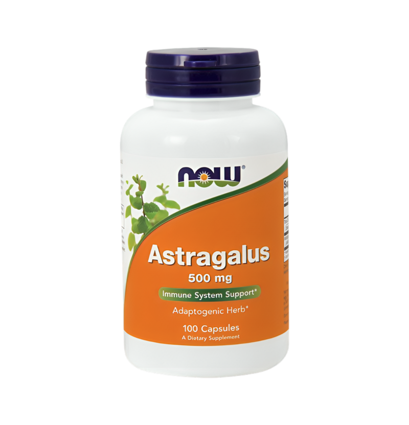NOW Foods Astragalus 500mg 100 Kapslar