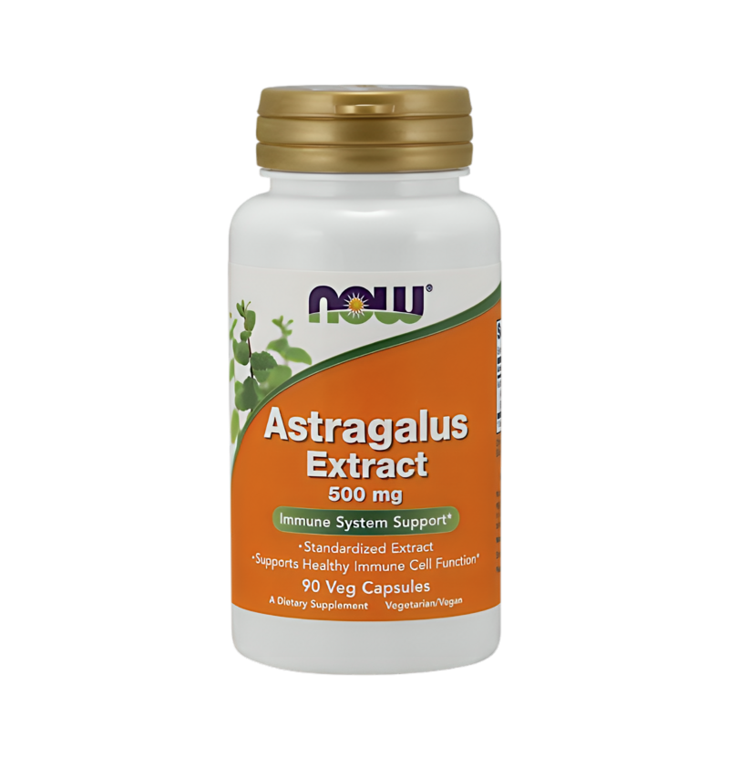 NOW Foods Astragalus Extract 500mg 90 Kapslar