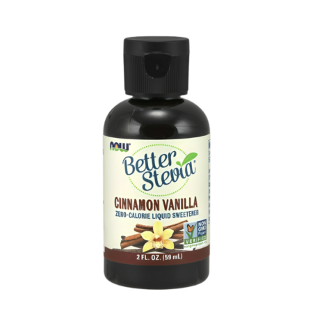 NOW Foods Better Stevia English Toffee 59ml Vätska