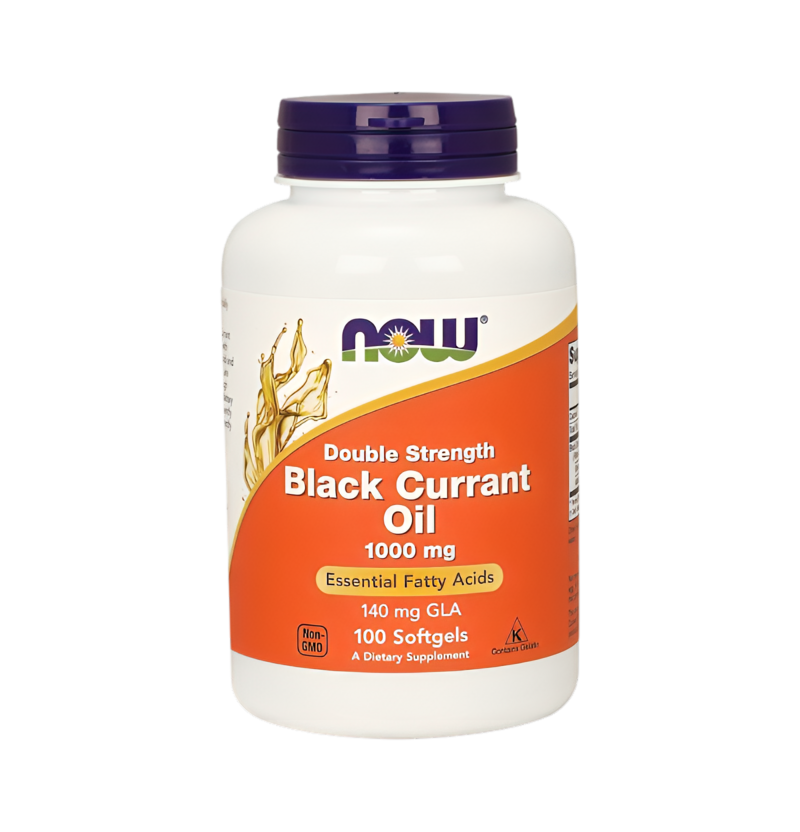 NOW Foods Black Currant Oil 1000mg 100 Gelkapslar