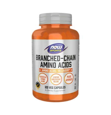 NOW Foods Branched-Chain Amino Acids 120 Kapslar