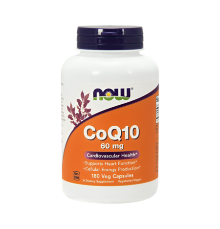 NOW Foods CoQ10 60mg 180 Kapslar