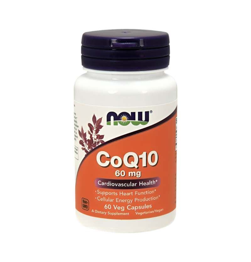 NOW Foods CoQ10 60mg 60 Kapslar
