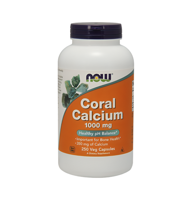 NOW Foods Coral Calcium 1000mg 250 Kapslar