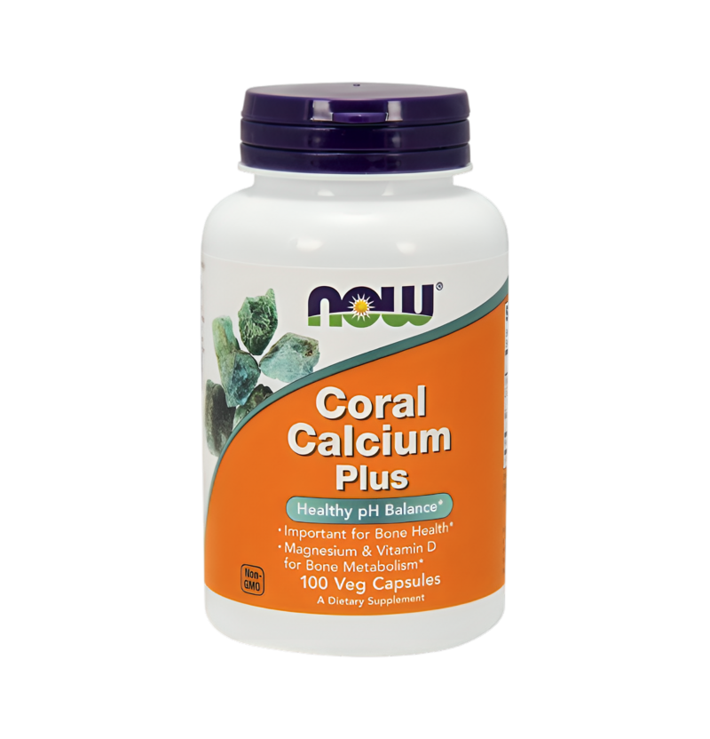 NOW Foods Coral Calcium Plus 100 Kapslar