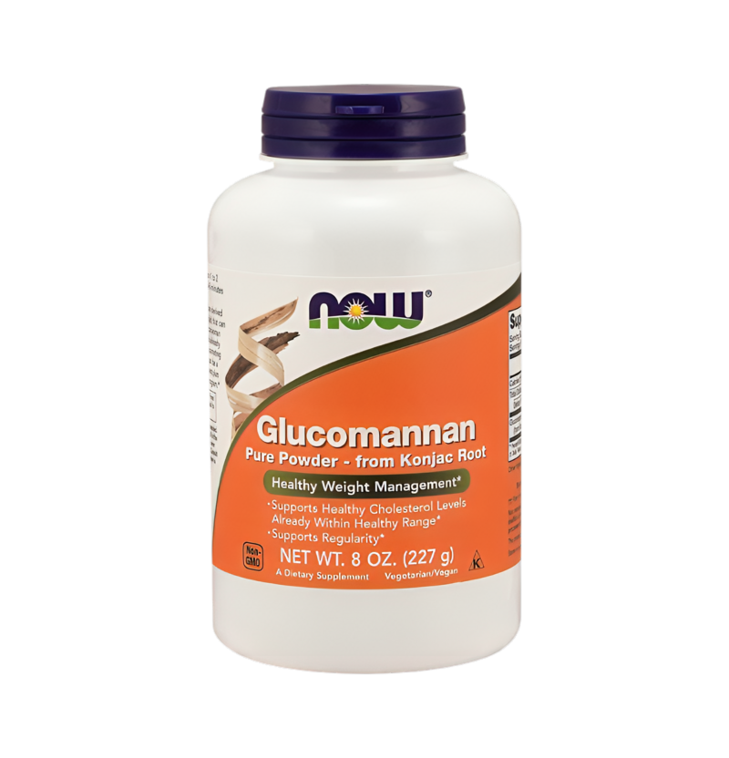 NOW Foods Glucomannan from Konjac Root 227g Pulver