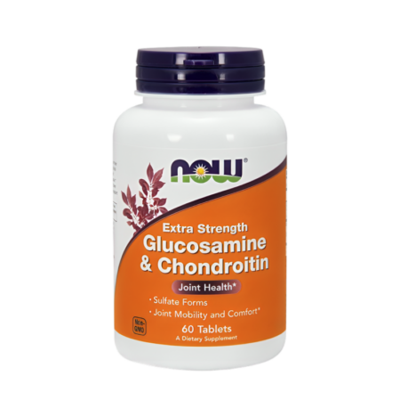 NOW Foods Glucosamine & Chondroitin Extra Styrka 60 Tabletter