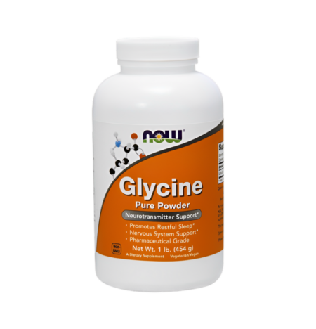 NOW Foods Glycine 454g Pulver