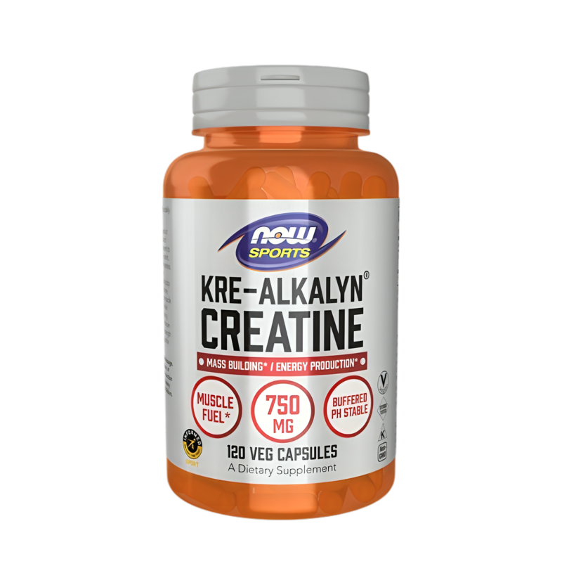 NOW Foods Kre-Alkalyn Creatine 120 Kapslar