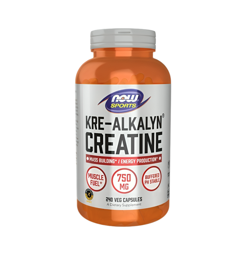 NOW Foods Kre-Alkalyn Creatine 240 Kapslar