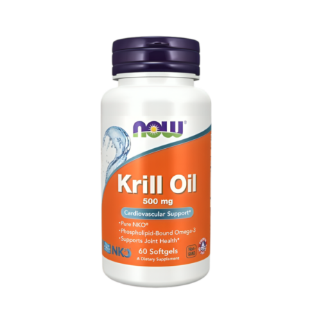 NOW Foods Krill Oil 500mg 60 Mjuka kapslar