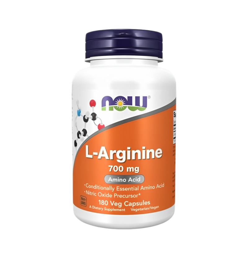 NOW Foods L-Arginine 700mg 180 Vegetariska kapslar