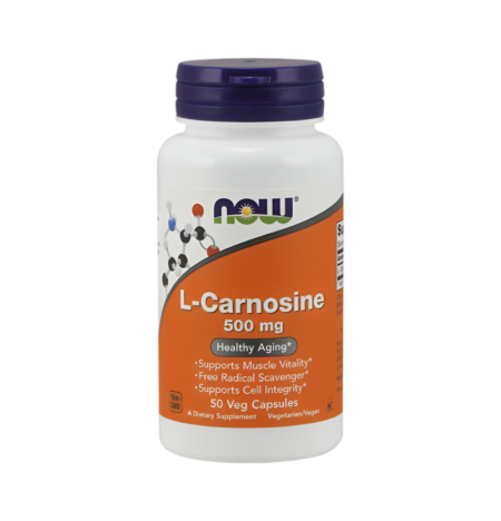 NOW Foods L-Carnosine 500mg 50 Kapslar