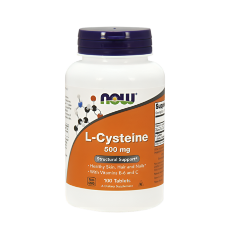 NOW Foods L-Cysteine 500mg 100 Tabletter