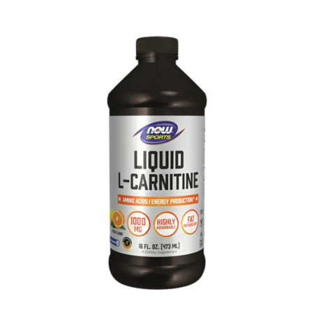 NOW Foods L-Carnitine 1000mg Citrus 473ml Vätska