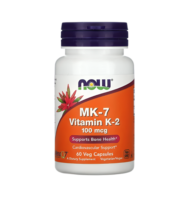 NOW Foods MK-7 Vitamin K-2 100mcg 60 Kapslar