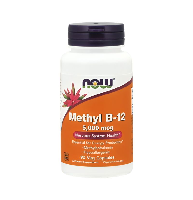 NOW Foods Methyl B-12 5000mcg 90 Kapslar