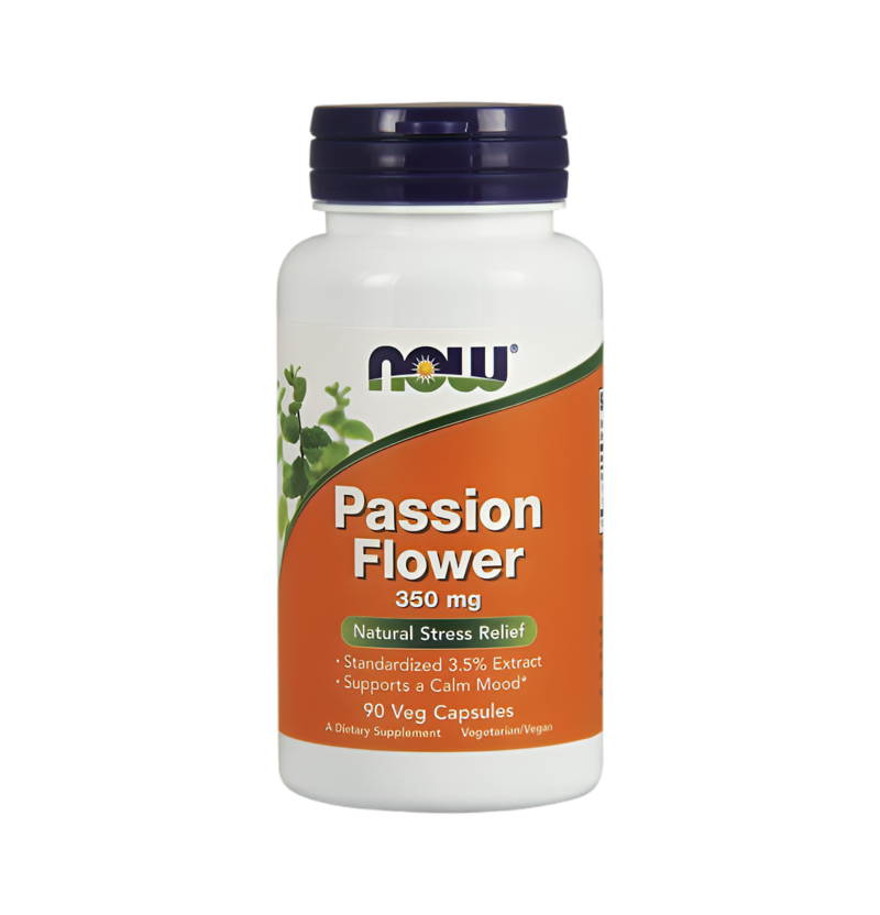 NOW Foods Passion Flower 350mg 90 Kapslar