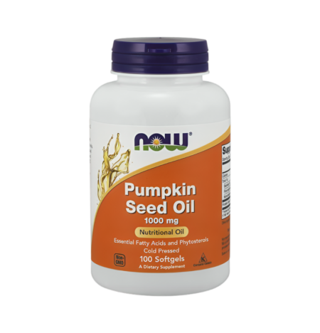 NOW Foods Pumpkin Seed Oil 1000mg 100 Mjukgelkapslar