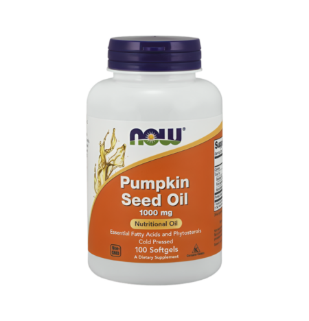 NOW Foods Pumpkin Seed Oil 1000mg 100 Mjukgelkapslar