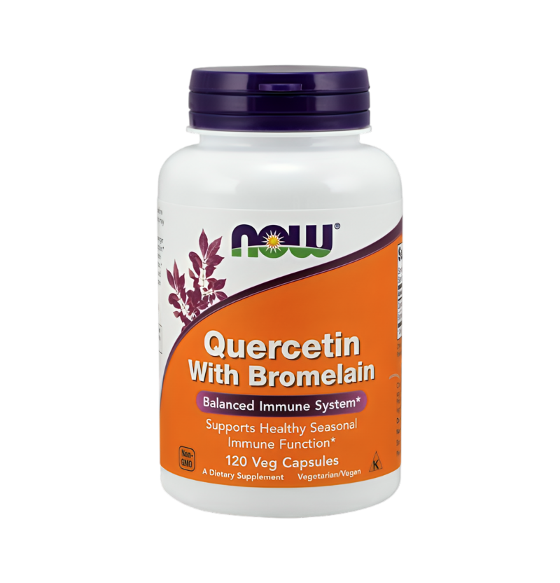 NOW Foods Quercetin with Bromelain 120 Kapslar