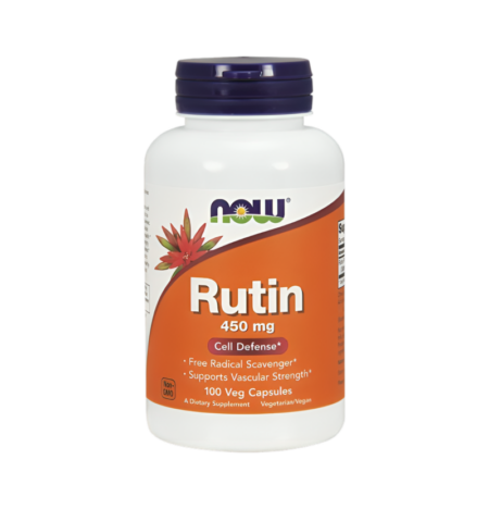 NOW Foods Rutin 450mg 100 Vegetariska Kapslar