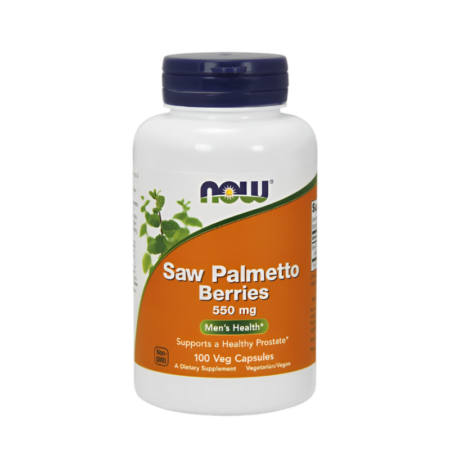 NOW Foods Saw Palmetto Berries 550mg 100 Kapslar