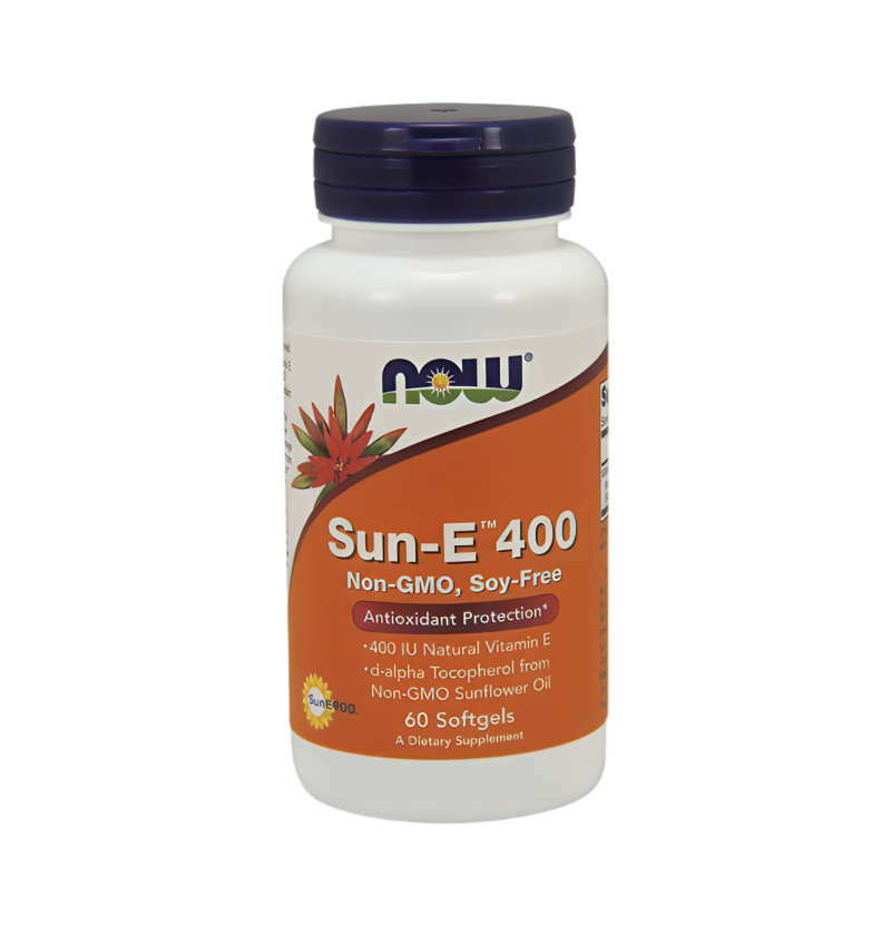 NOW Foods Sun-E 400IU 60 Gelkapslar