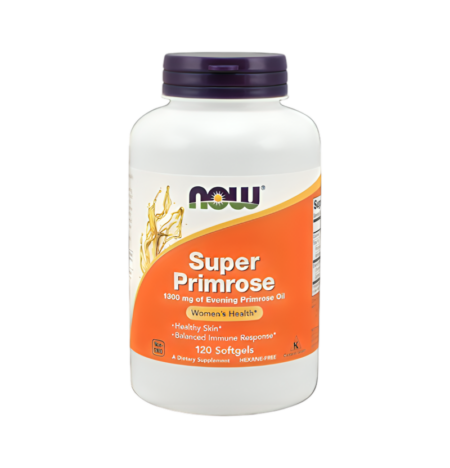 NOW Foods Super Primrose 1300mg 120 Mjuka Kapslar